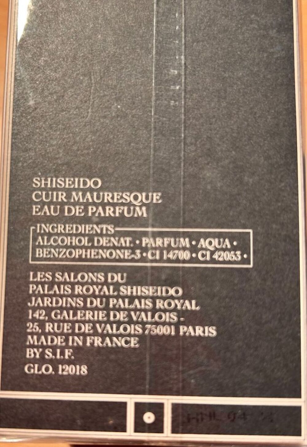 Eau de Parfum Serge Lutens Bijoux et montres