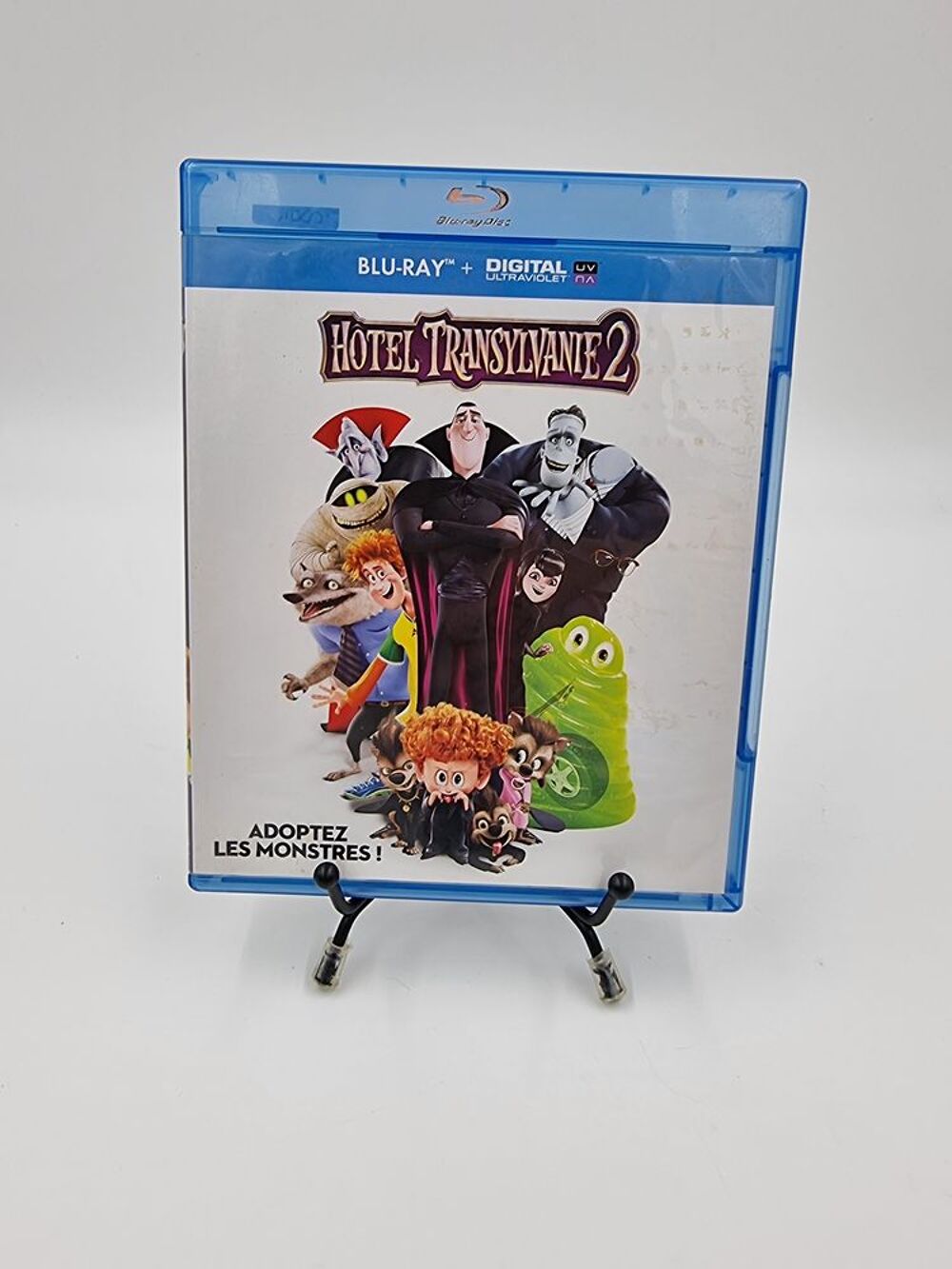 Film Blu-Ray Disc H&ocirc;tel Transylvanie 2 en boite DVD et blu-ray