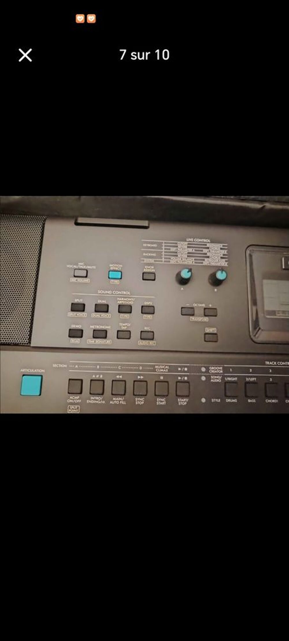 Clavier Arrangeur YAMAHA professionnel Neuf + Housse Instruments de musique