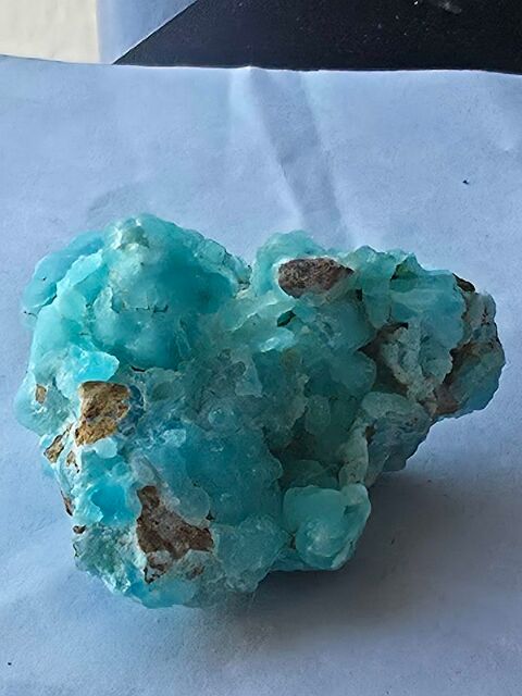 Pierre d'Hémimorphite Bleu Ciel de Collection-5,3 cm 65 Bagneux (92)