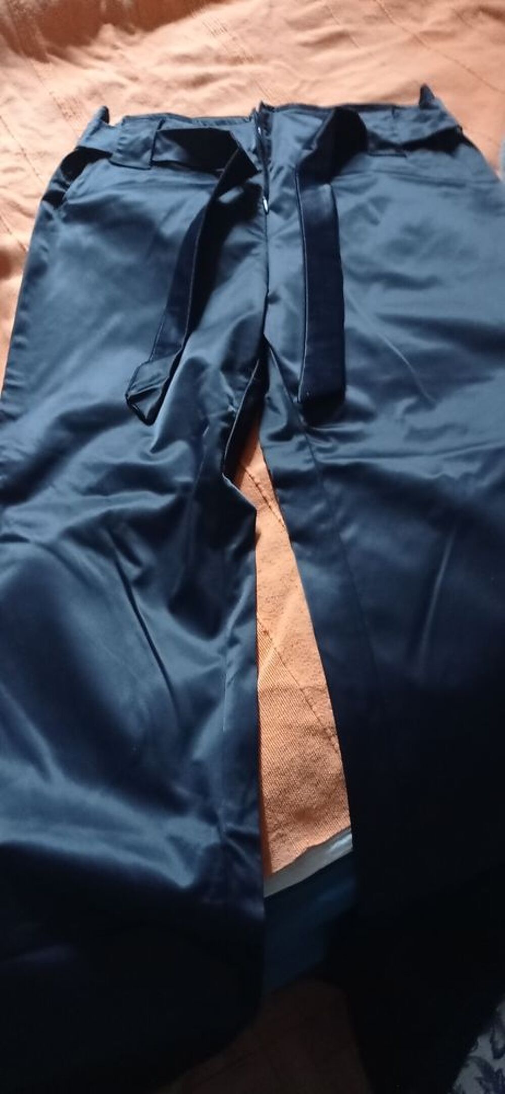 pantalon femme satin Vêtements
