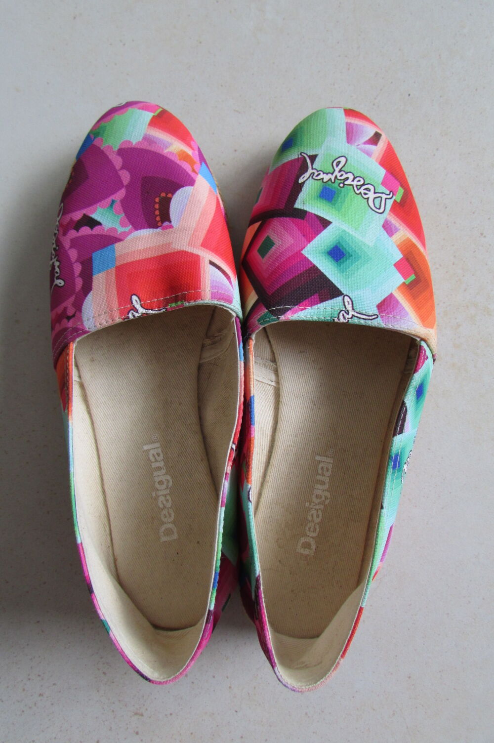 Paire d'Espadrilles Desigual taille 39, comme neuves Chaussures