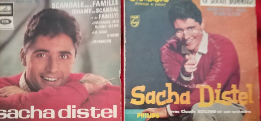 SACHA DISTEL / 19 X 45 TOURS 45 TOURS / CD et vinyles