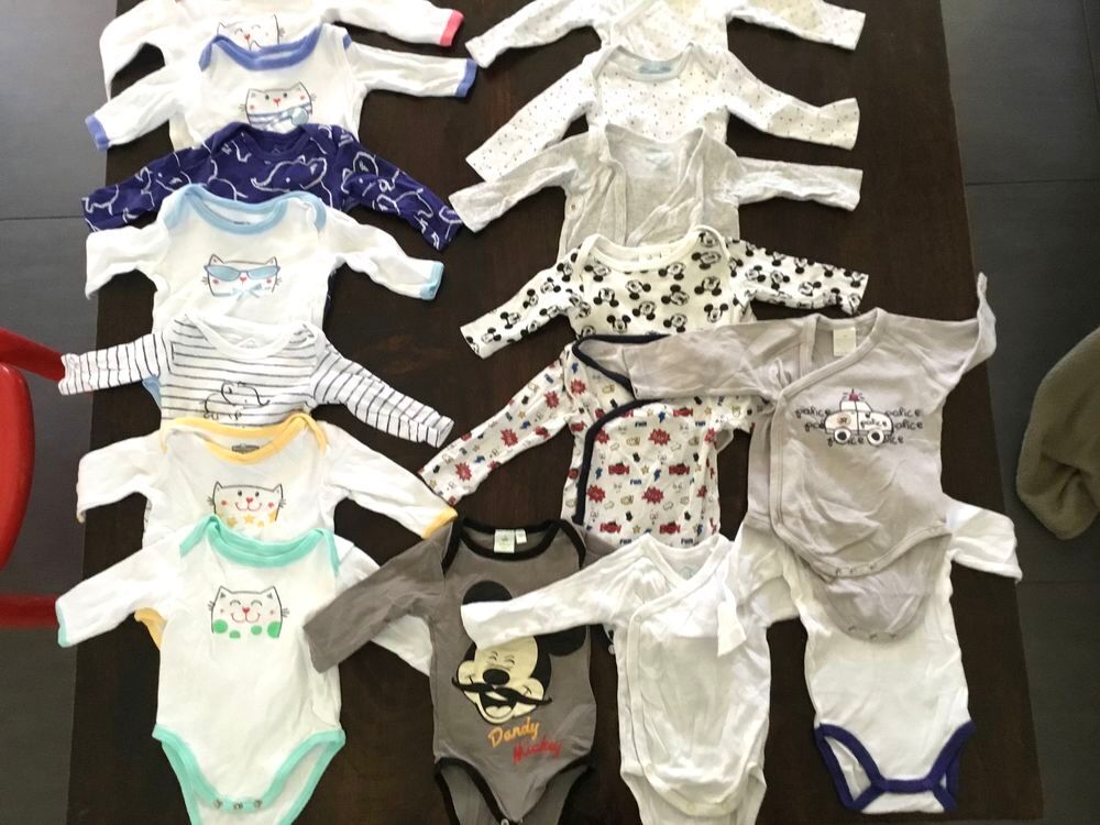 Lot de 120 v&ecirc;tements gar&ccedil;ons b&eacute;b&eacute; 3 mois 
Vêtements enfants