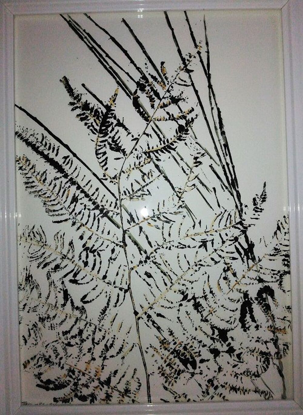 petites peintures vegetales Décoration