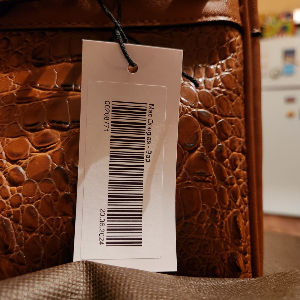 Tr&egrave;s rare sac neuf MacDouglas en cuir Maroquinerie