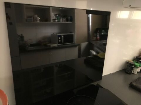 Credence cuisine inox fond de hotte aluminium alu bross� 20 Montreuil (93)