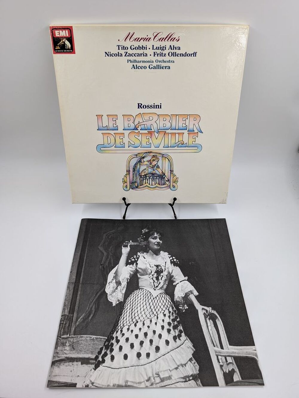 Coffret Vinyle 33 tours Rossini : Le Barbier de Seville CD et vinyles