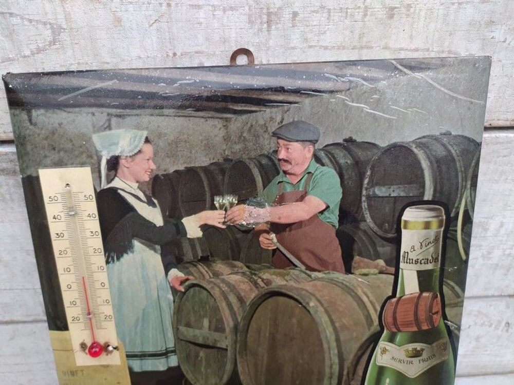 Glacoide Thermom&egrave;tre Publicitair Muscadet Andr&eacute; Vinet Vallet 