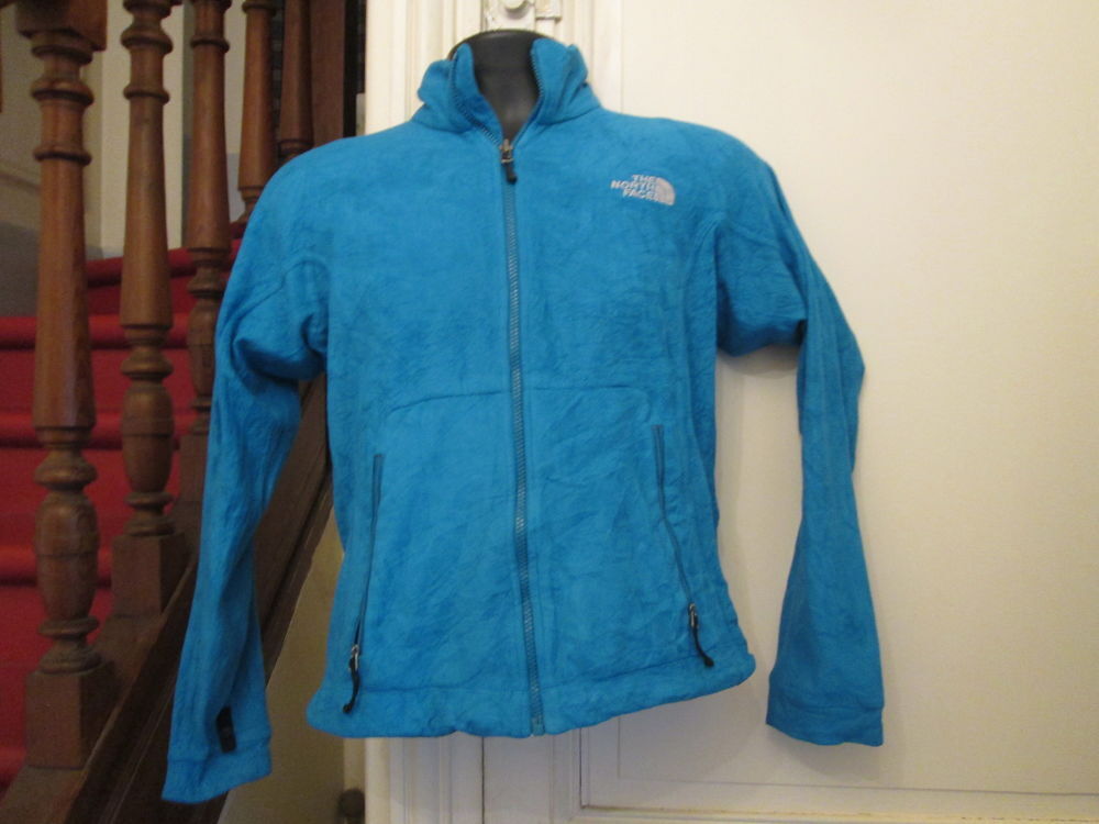 Veste polaire bleue zippee The North Face Vêtements