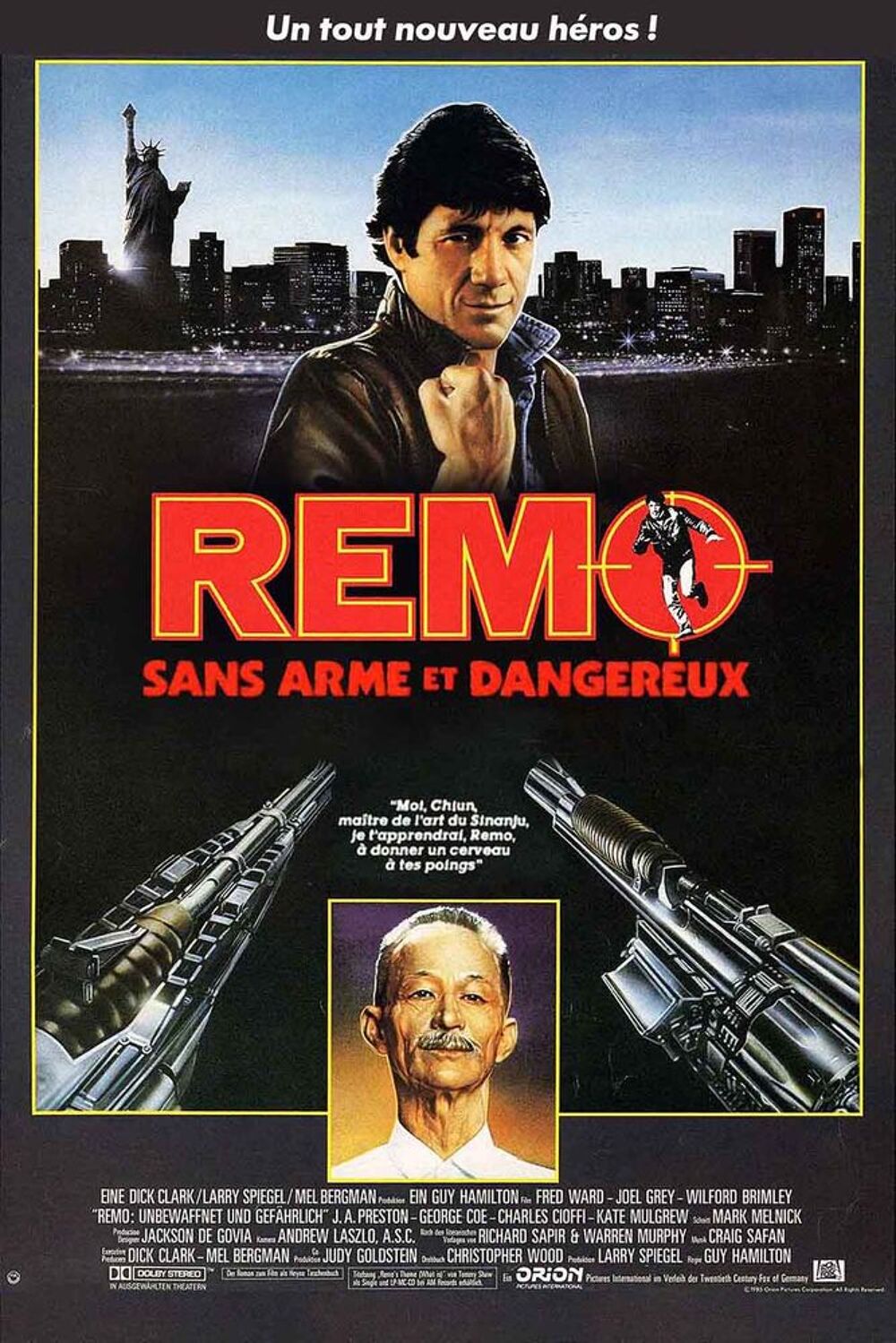 LES BATELIERS DE LA VOLGA et REMO SANS ARME ET DANGEREUX DVD et blu-ray