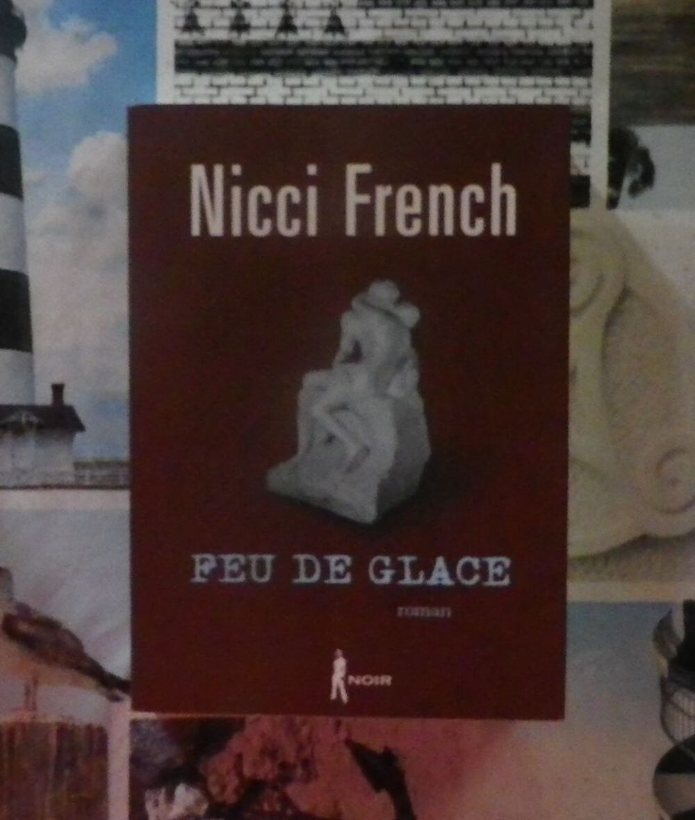 FEU DE GLACE de NICCI FRENCH Ed. France Loisirs Noir Livres et BD