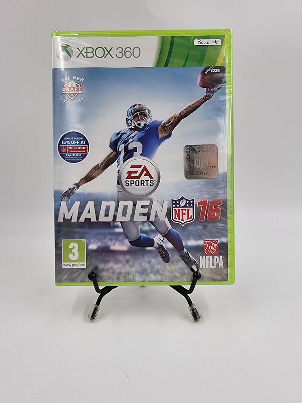 Jeu Xbox 360 Madden NFL 16 (boite UK) neuf sous blister Consoles et jeux vidéos