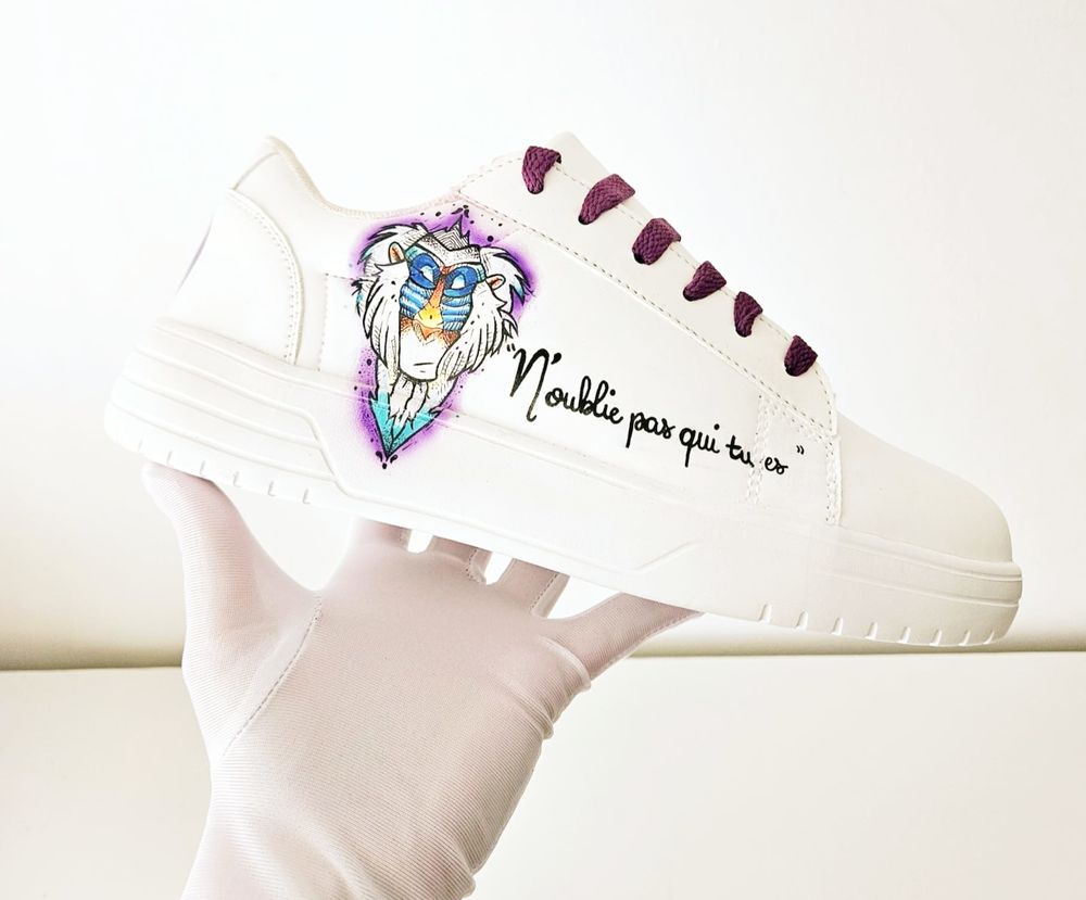 Baskets customis&eacute;es Chaussures