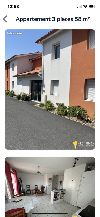  Appartement à vendre 3 pièces 59 m²
