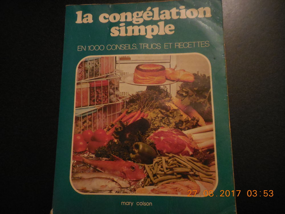 livre sur la cong&eacute;lation
Livres et BD
