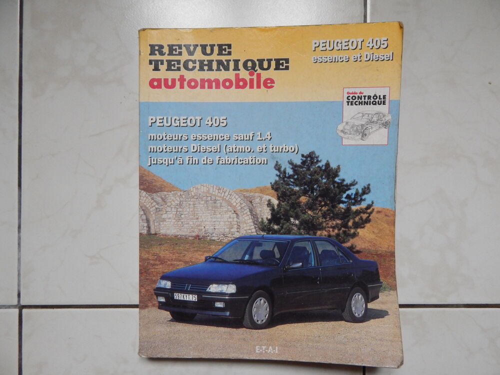 revue technique Peugeot 405 essence et disel Livres et BD