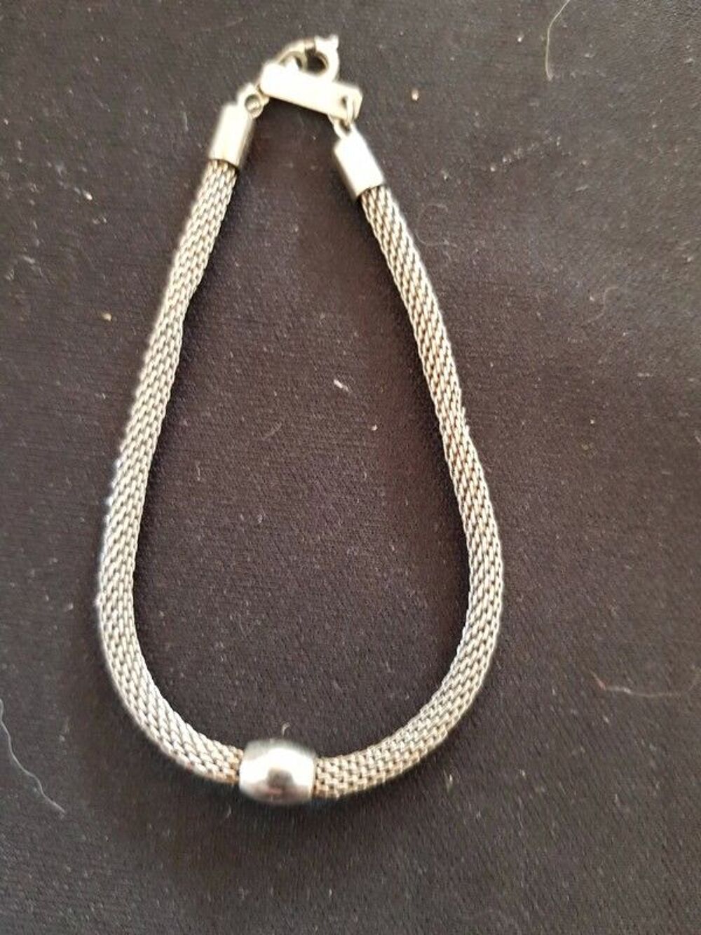 Bracelet argent&eacute; 18 cm tr&egrave;s bon etat 2 e Bijoux et montres