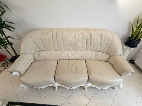 Ensemble Canap� 3 places + 2 fauteuil couleur beige 1900 Morsang-sur-Orge (91)