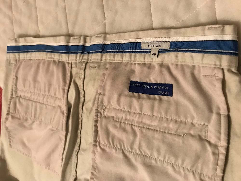 Pantalon beige JULES TAILLE 40 STRAIGHT Vêtements