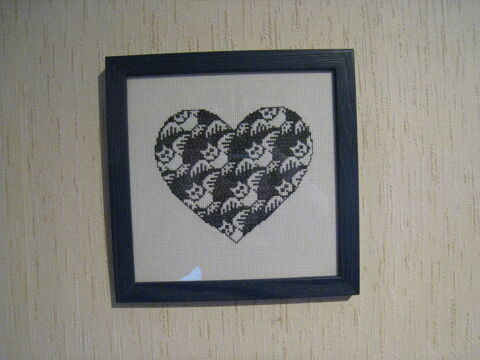 Tableau broderie point de croix 7 Vinay (38)