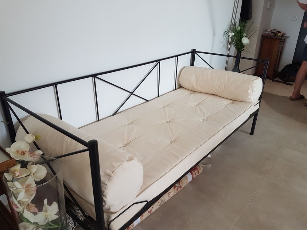 banquette fer forg&eacute; Meubles