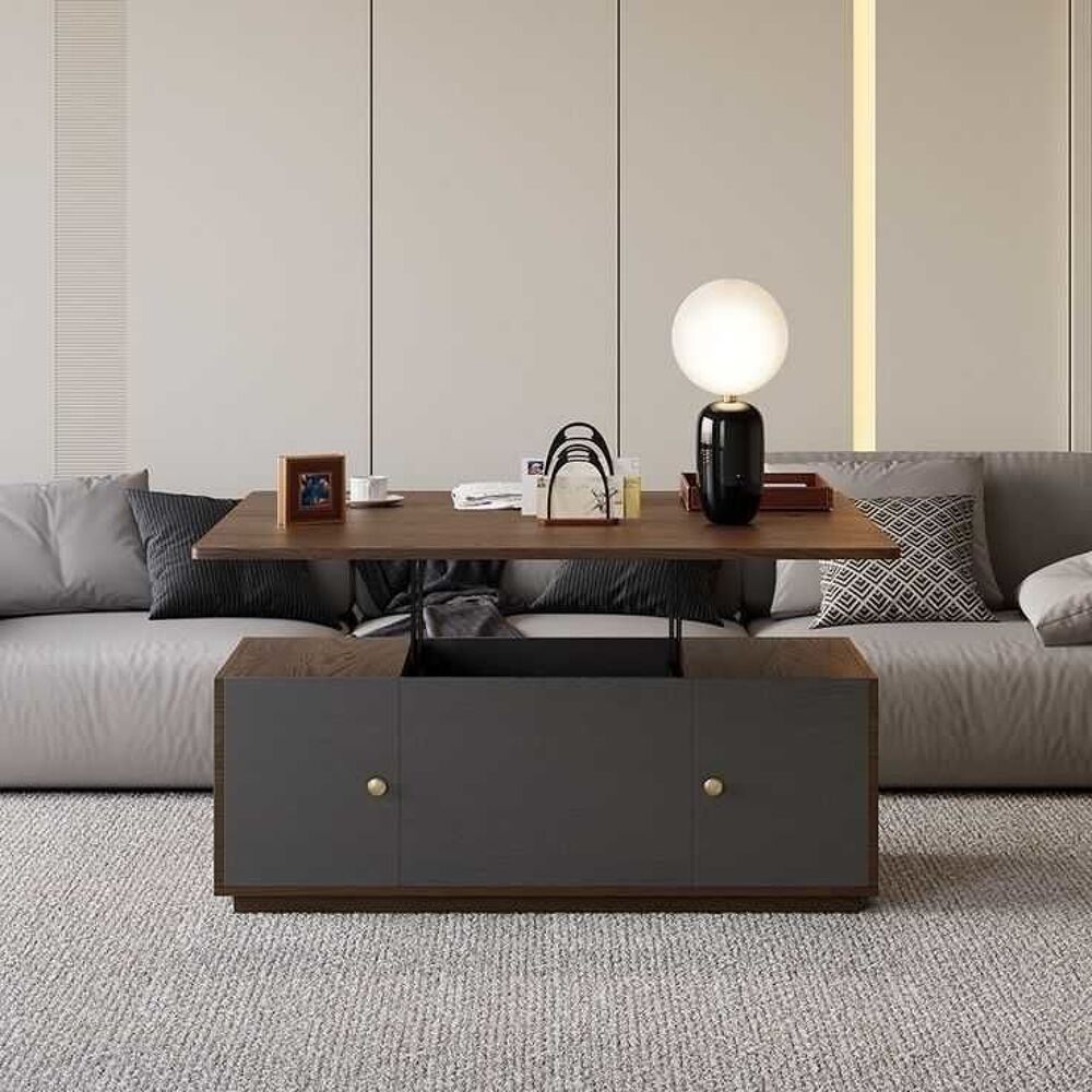 Table Basse Multifonctionnel avec Rangement - Meubles