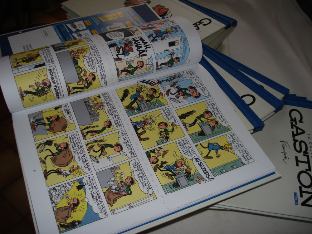 Collection compl&egrave;te B.D.Gaston
Livres et BD