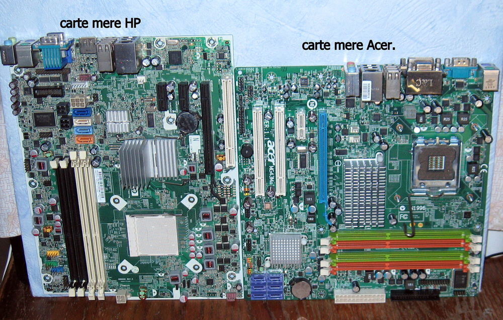 informatique pour pieces ou autres. Matériel informatique