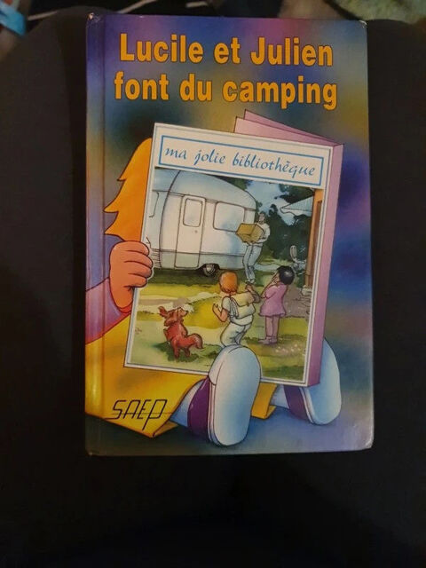 livre : Lucile et Julien font du camping  2 Aubvillers (80)