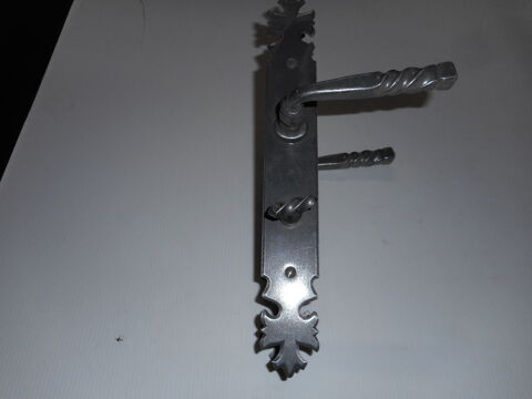 Poign�e de porte en fer forger pour salle de bain et WC 10 Neufch�teau (88)