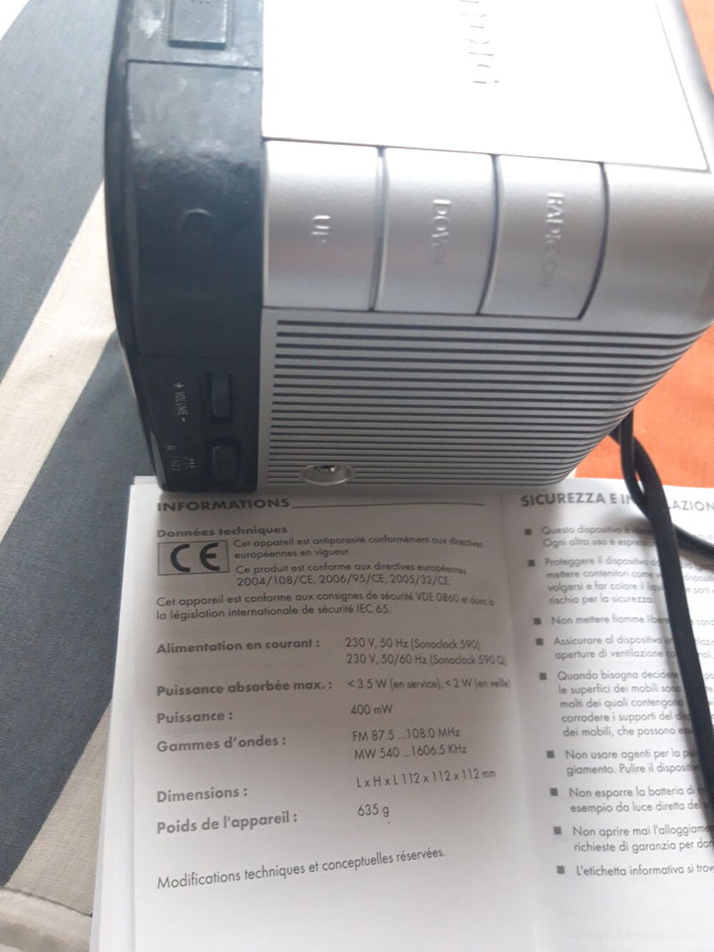 Radio r&eacute;veil Audio et hifi