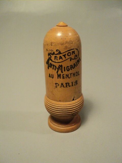 Ancien Crayon Anti-Migraine au Menthol Paris  12 Loches (37)
