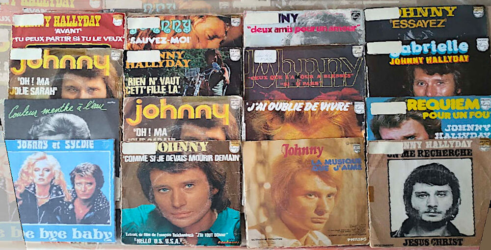 vinyles jhonny halliday CD et vinyles