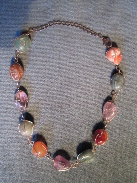 Collier pierres fines 5 Herblay (95)