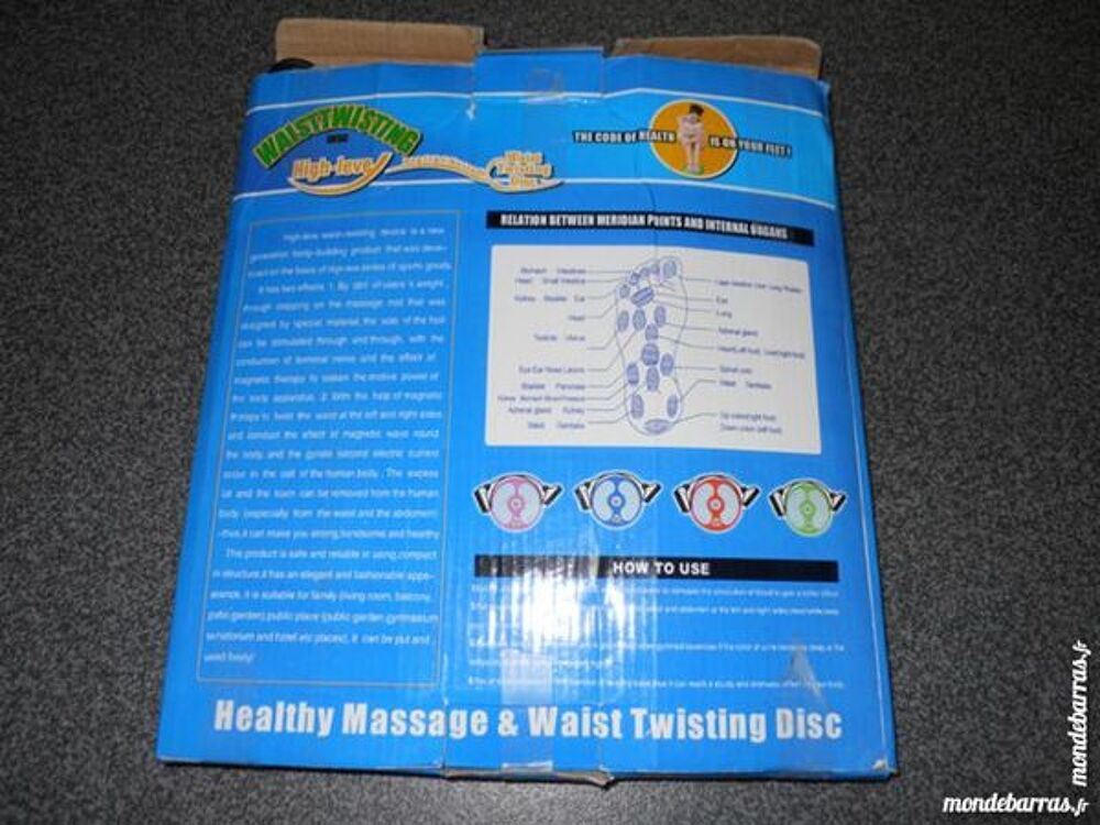 Waist Twisting disc Plaque de massage pieds neuve Electroménager