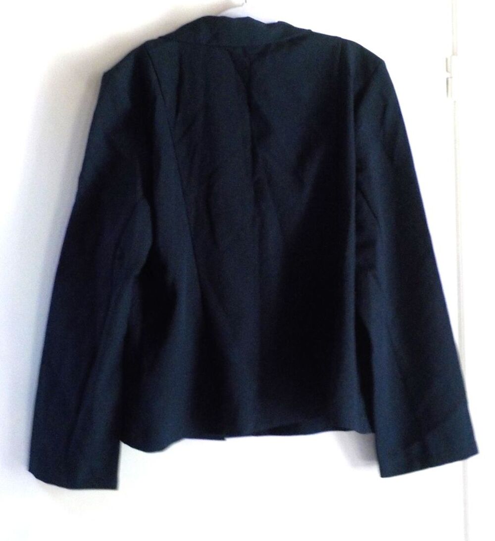 VESTE BLAZER FEMME TAILLE 48 BLEU MARINE Vêtements