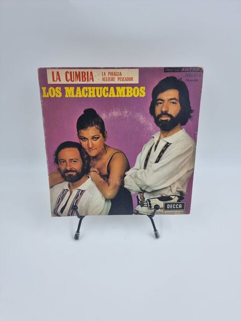 Vinyle 45 tours Los Machucambos : La Cumbia (La Piragua..) 3 Vulbens (74)
