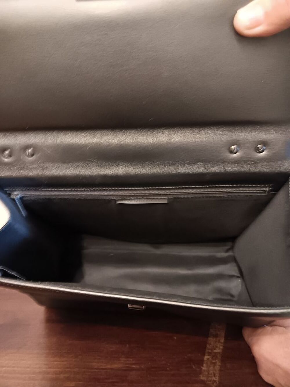 Sac &agrave; main en cuir Maroquinerie