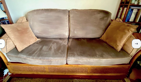 Superbe canap� bon �tat brad� Versailles (78)