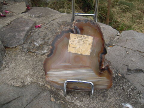 GRANDE AGATE DU BRESIL CERTIFIEE . 30 Villeveyrac (34)