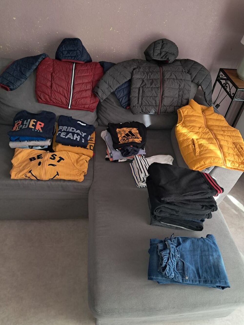 Lot v&ecirc;tements gar&ccedil;on 4ans Vêtements enfants