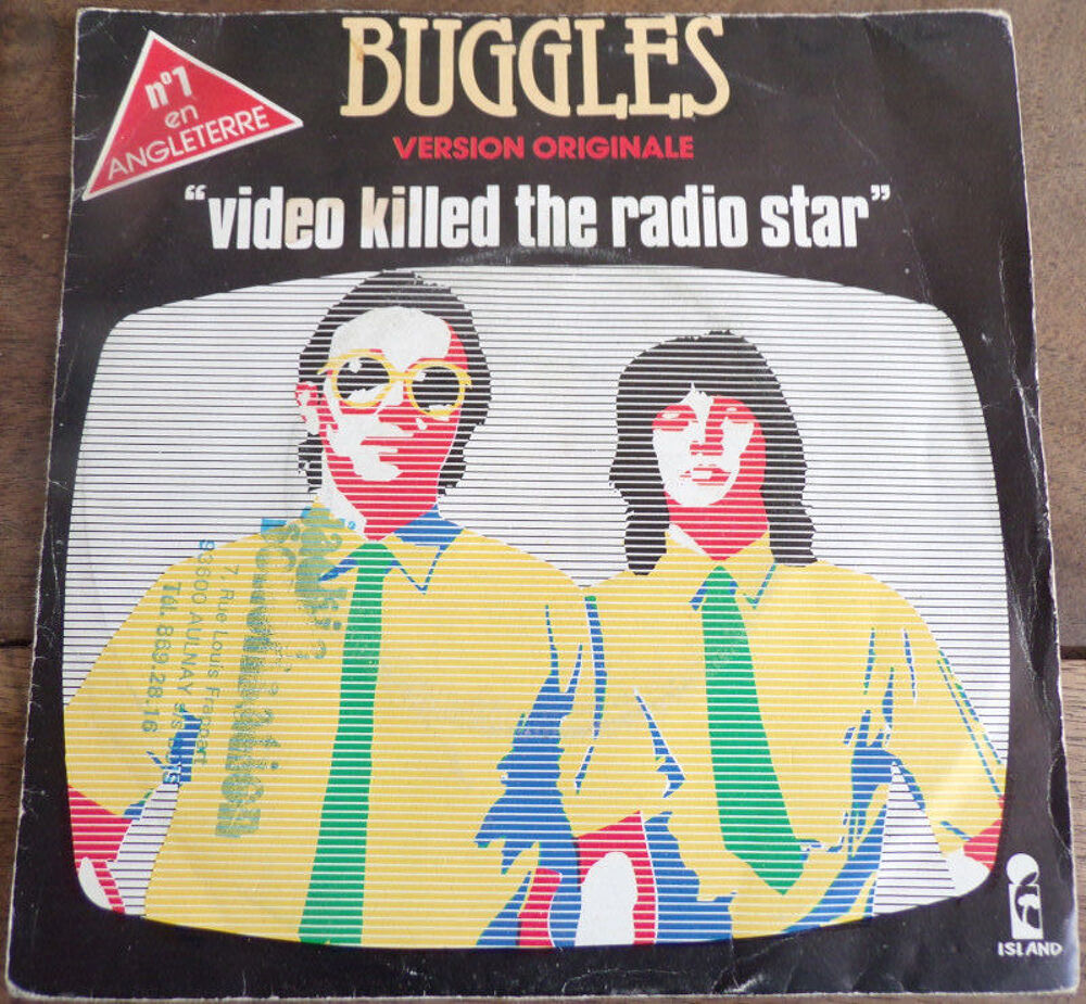 video killed the radio star Buggles disque vinyle CD et vinyles