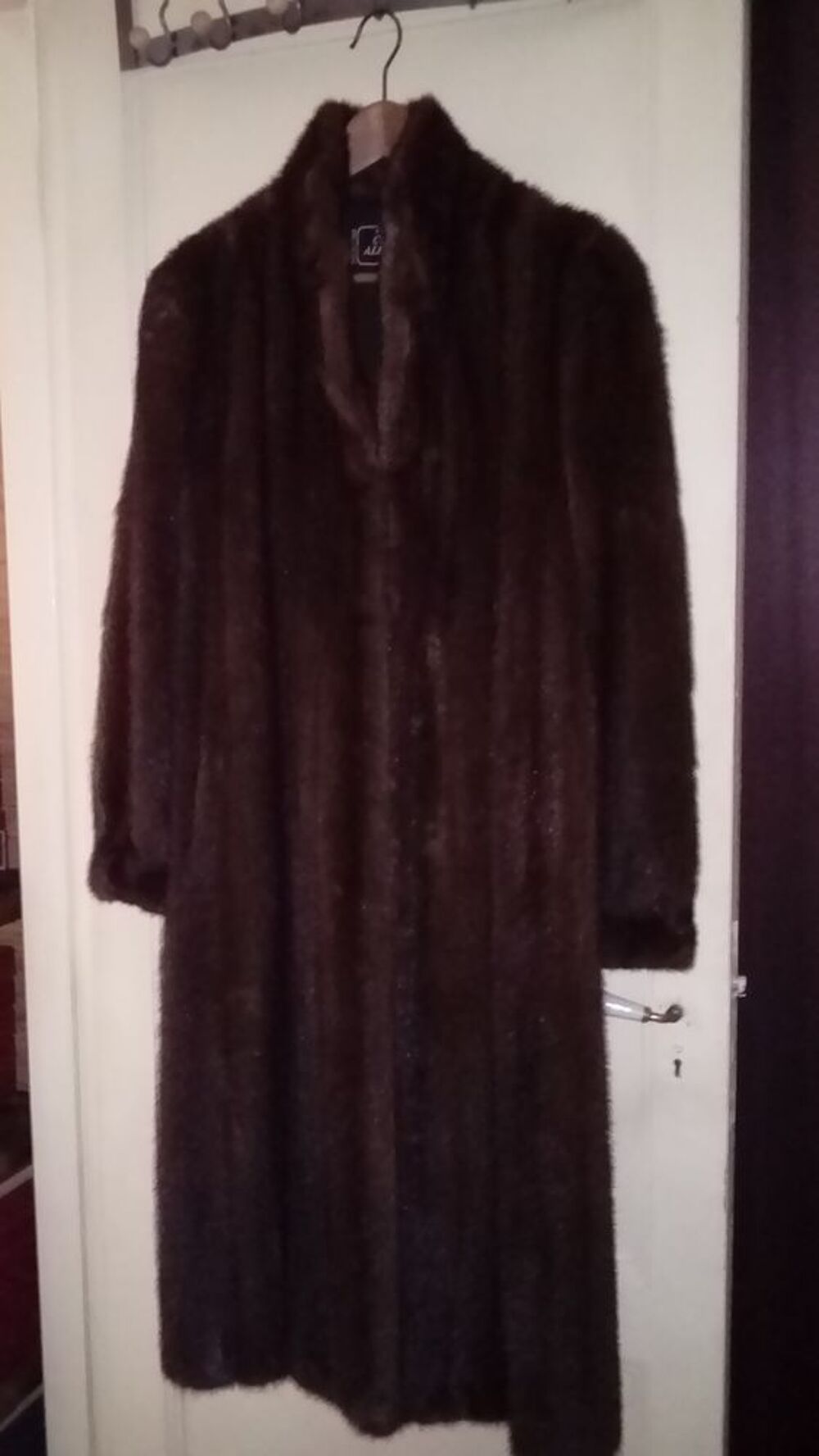 MANTEAU FOURRURE VISON BRUN Vêtements