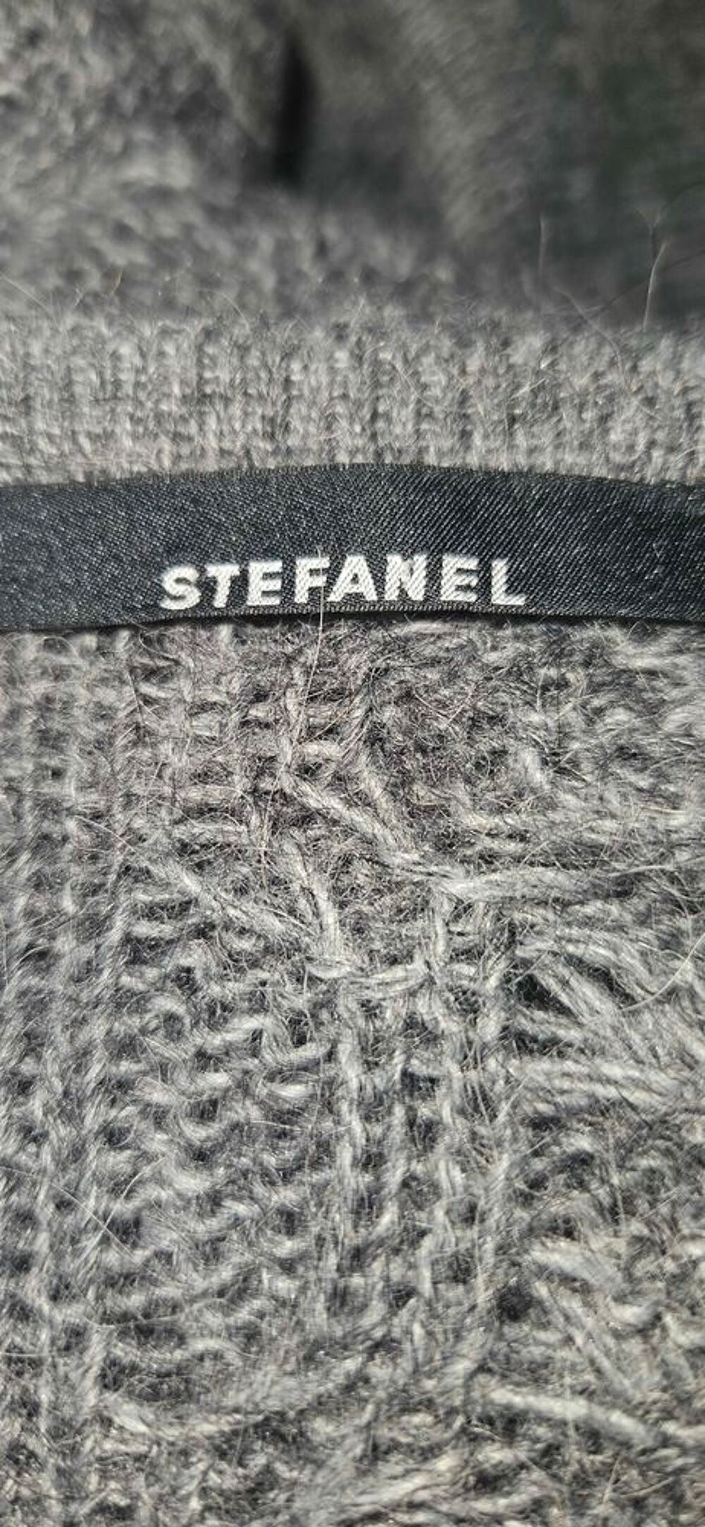 Robe chaude mi longue en alpaca m&eacute;lang&eacute;e Vêtements