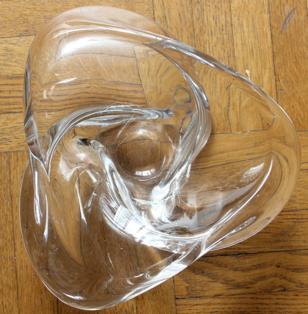 Vide poche cendrier cristal ST LOUIS Décoration
