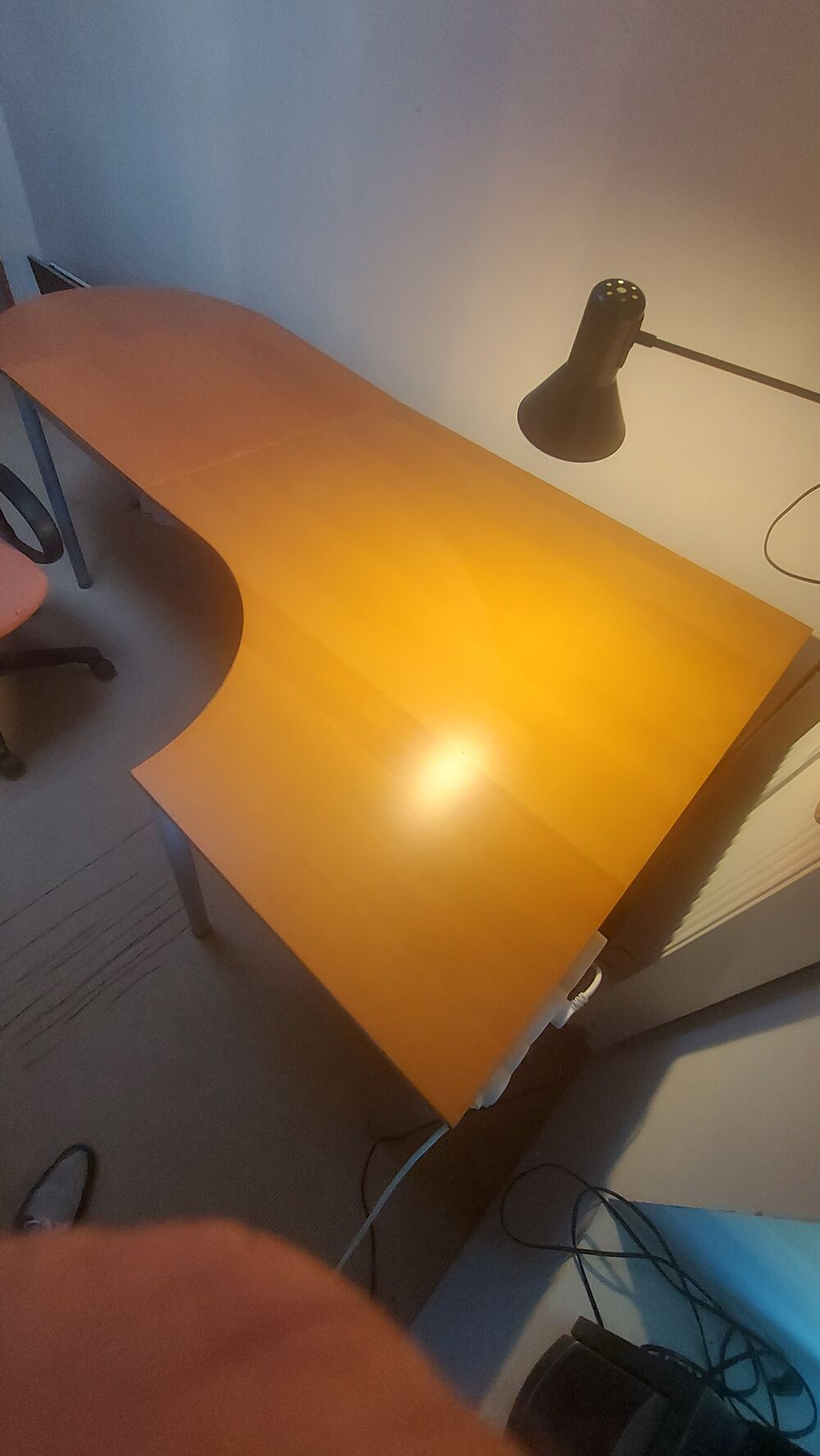 BUREAU IKEA GALANT COULEUR BRUN 200X120 Meubles