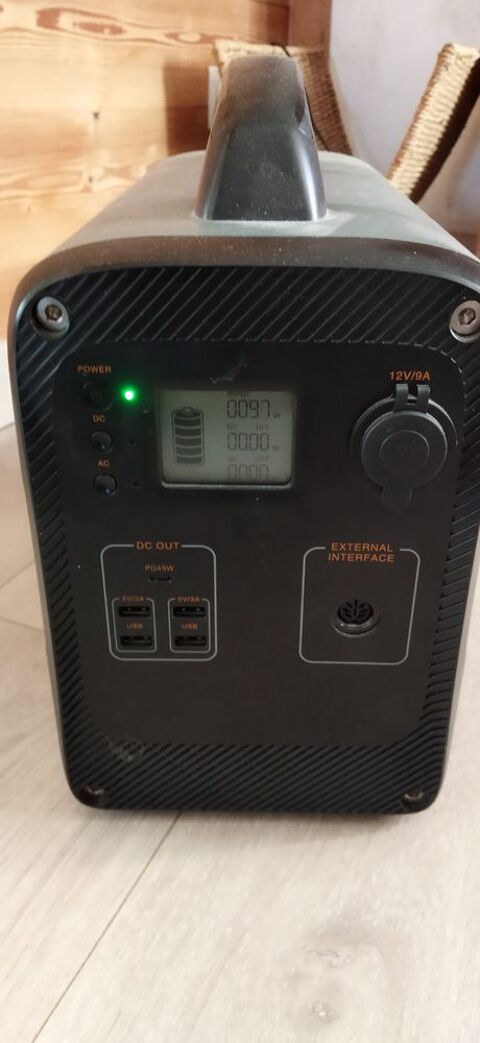 Batterie nomade AC/DC 1000 Wh PowerOak PS/7 px solaire inclu Pratz (39)