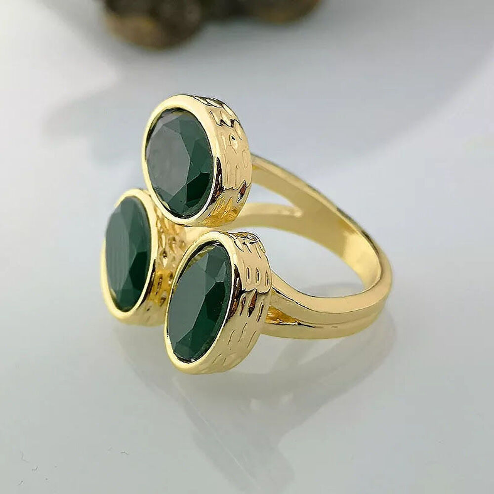 Bague vert emeraude so chic Bijoux et montres