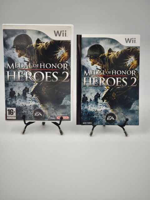 Jeu Nintendo Wii Medal of Honor Heroes 2 en boite, complet 1 Vulbens (74)